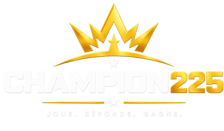 Champion 225 — Joue. Réponds. Gagne.